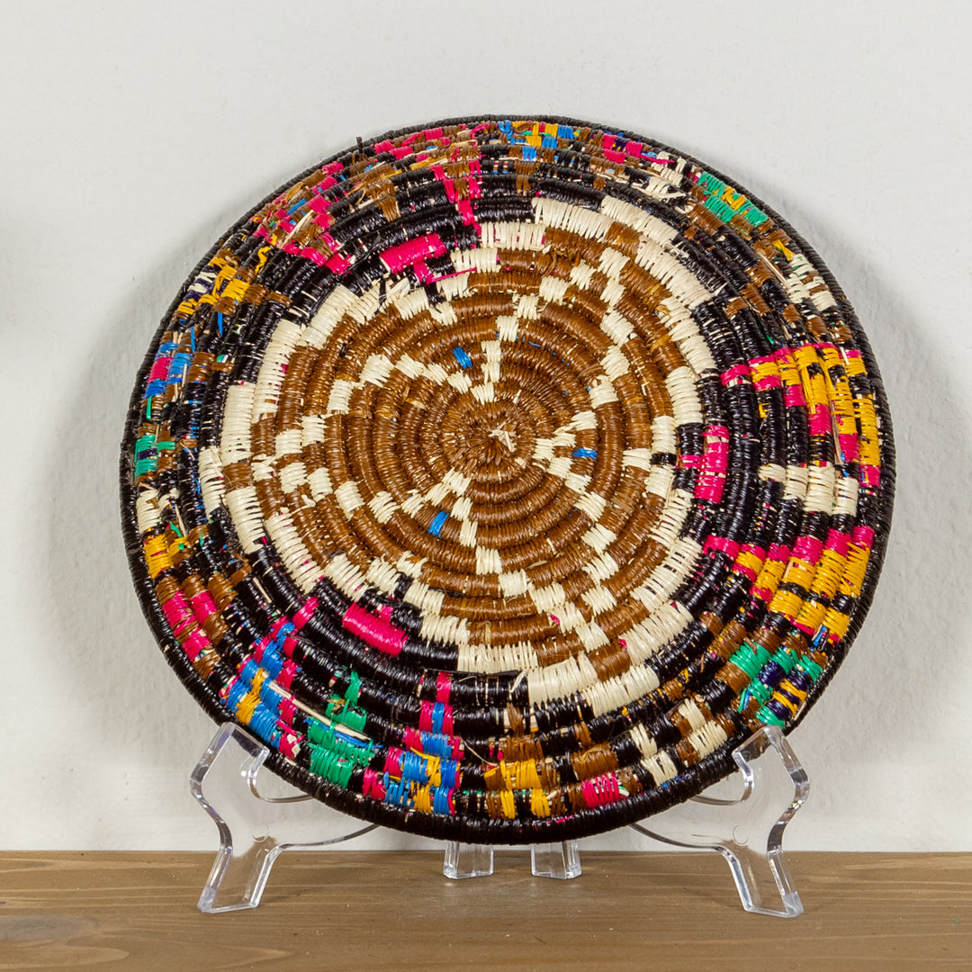Kaleidoscope of Color Small Basket Plate