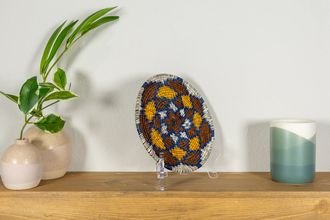 Celestial Star Birth Small Basket Plate