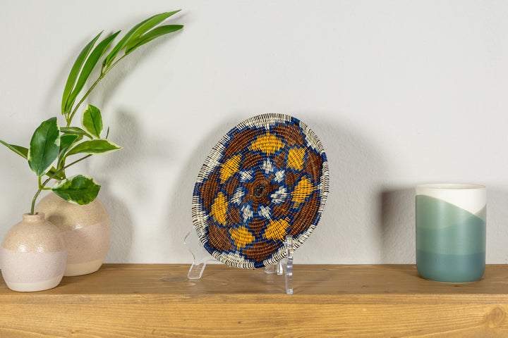 Celestial Star Birth Small Basket Plate