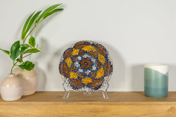 Celestial Star Birth Small Basket Plate