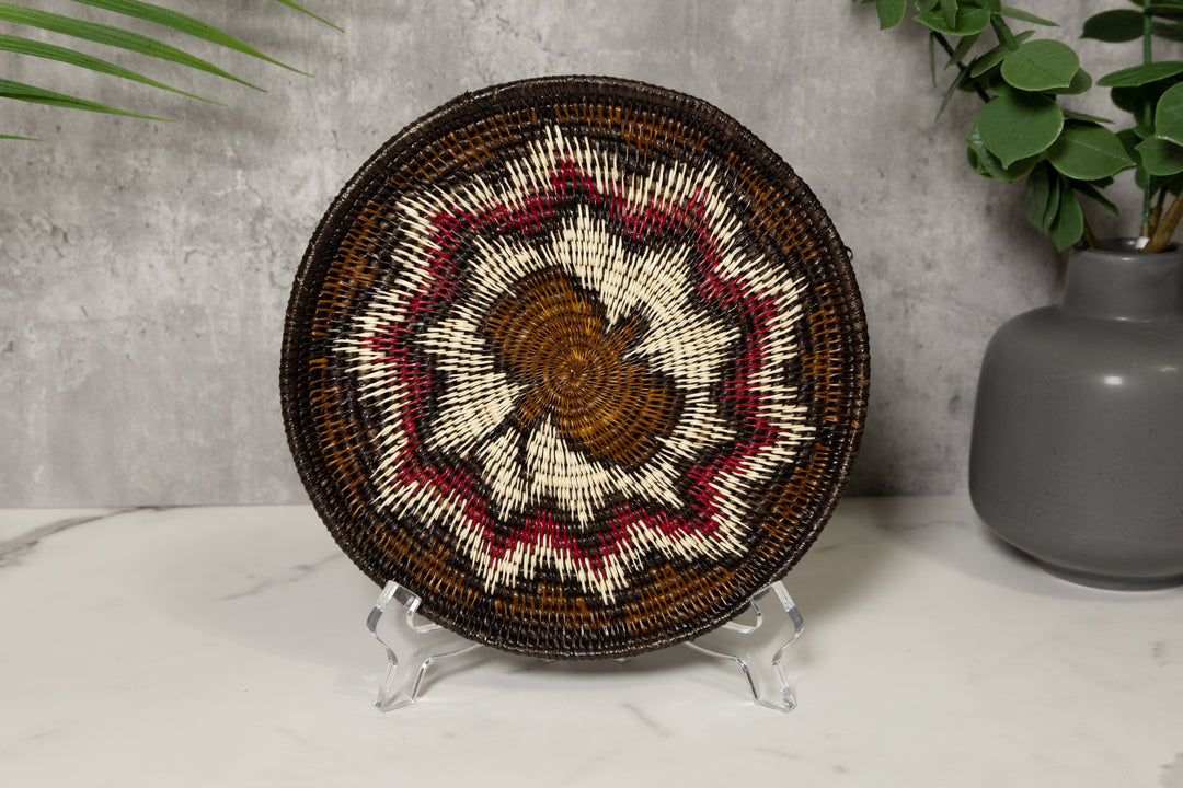 Radiating Butterfly Basket Plate