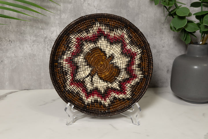 Radiating Butterfly Basket Plate