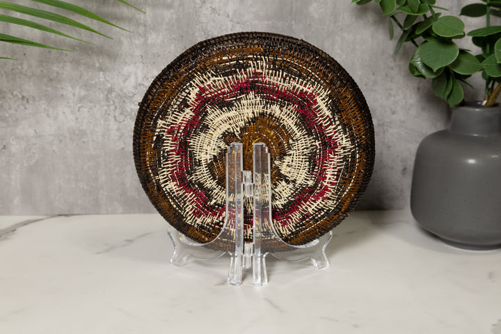 Radiating Butterfly Basket Plate