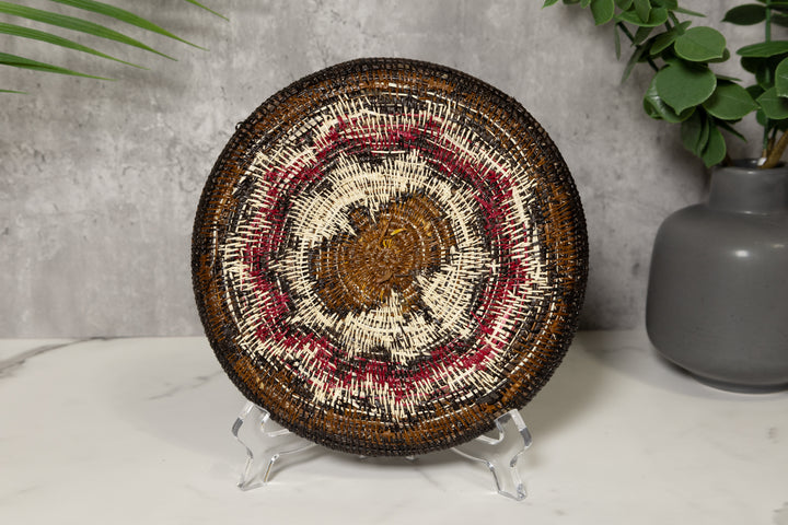 Radiating Butterfly Basket Plate