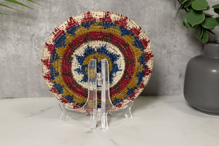 Three Butterflies Basket Plate