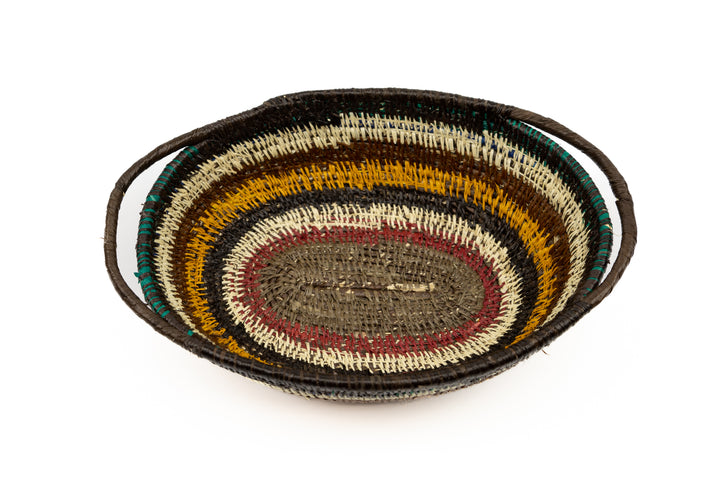 Rainforest Woven Basket Bowl