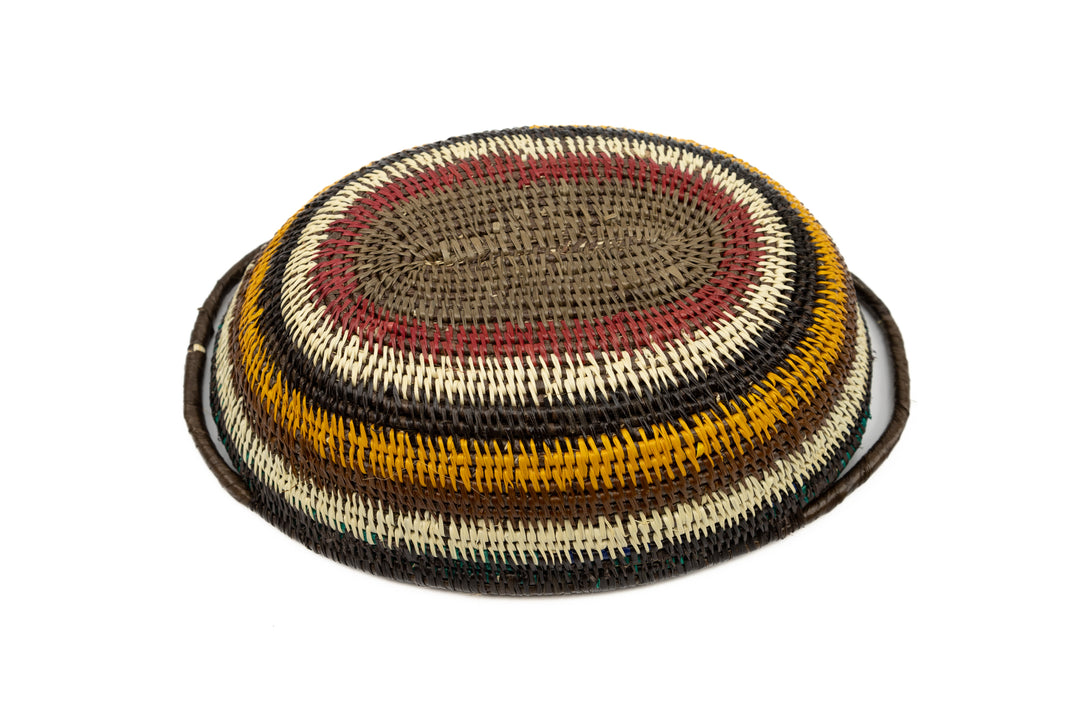 Rainforest Woven Basket Bowl