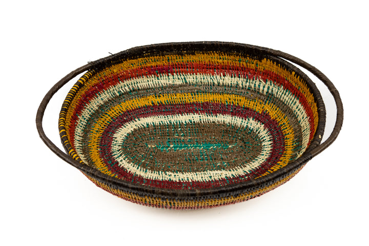 Rainforest Woven Basket Bowl