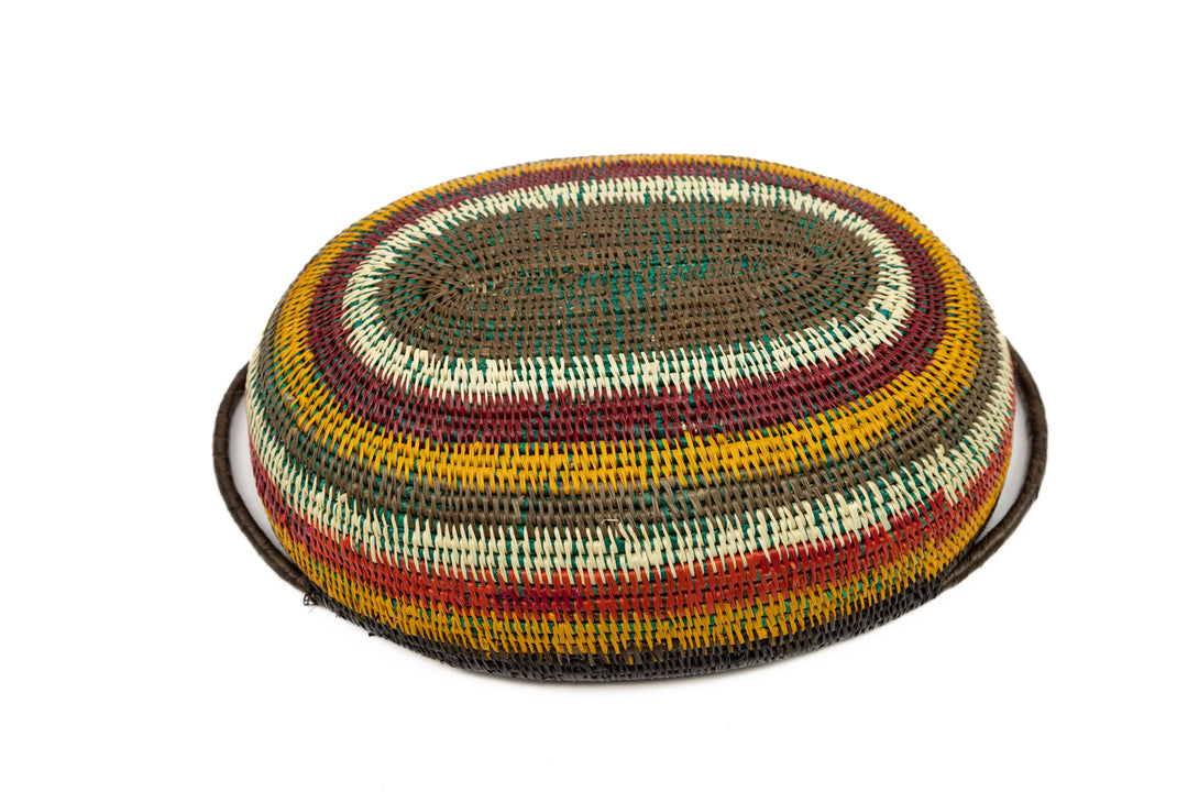 Rainforest Woven Basket Bowl