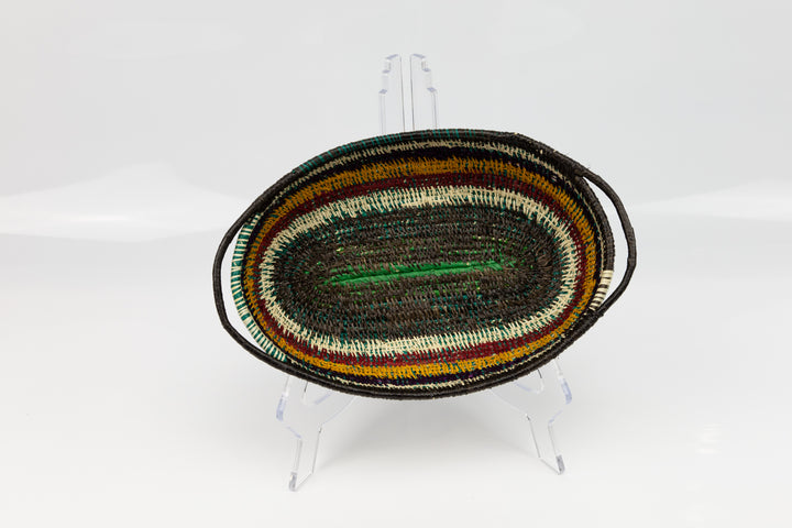 Rainforest Woven Basket Bowl