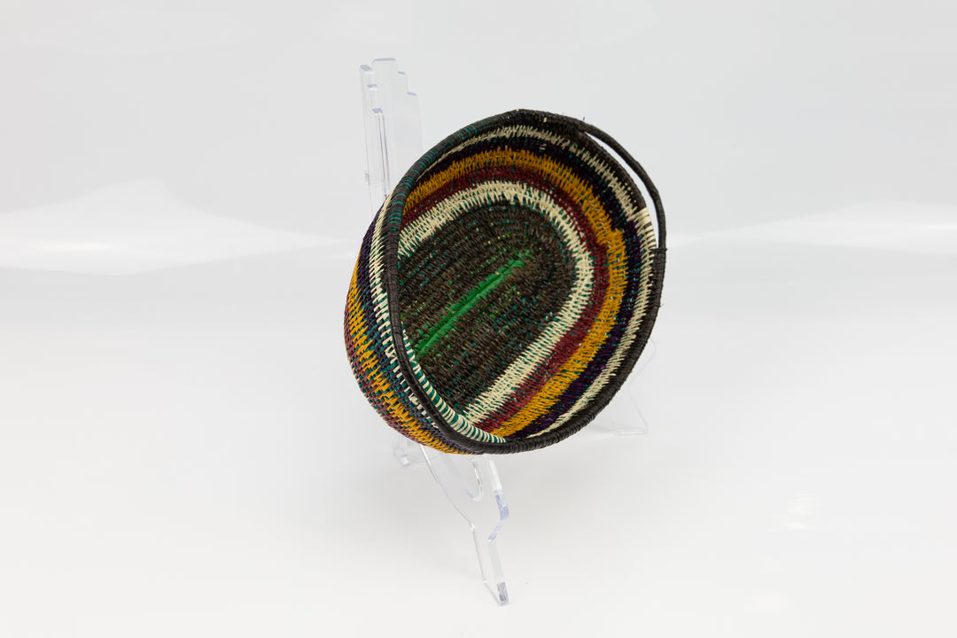 Rainforest Woven Basket Bowl