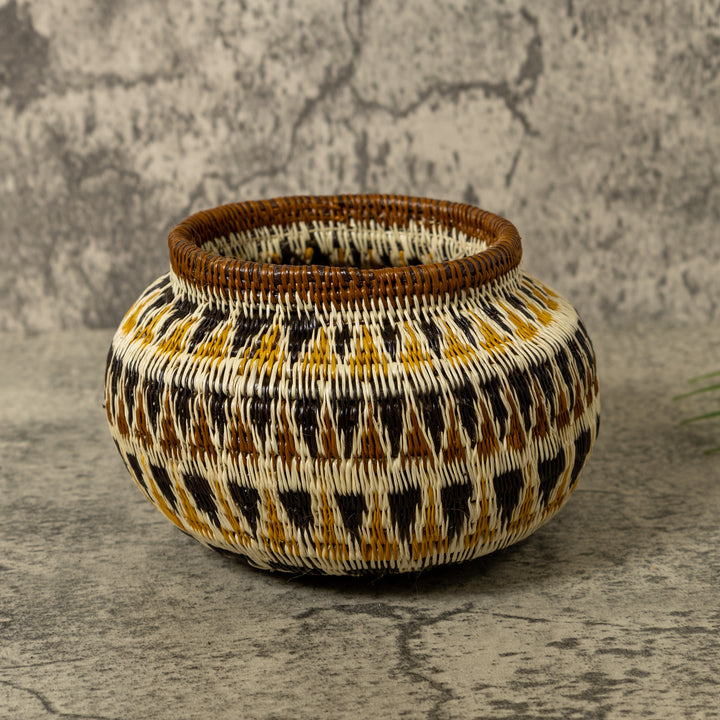Ancient Design Jungle Rainforest Basket
