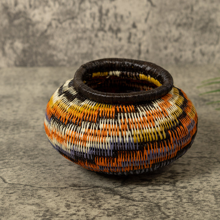 Tropiacal Spiral Jungle Rainforest Basket