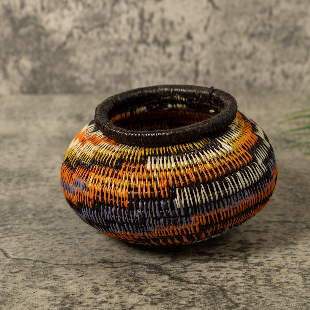 Tropiacal Spiral Jungle Rainforest Basket