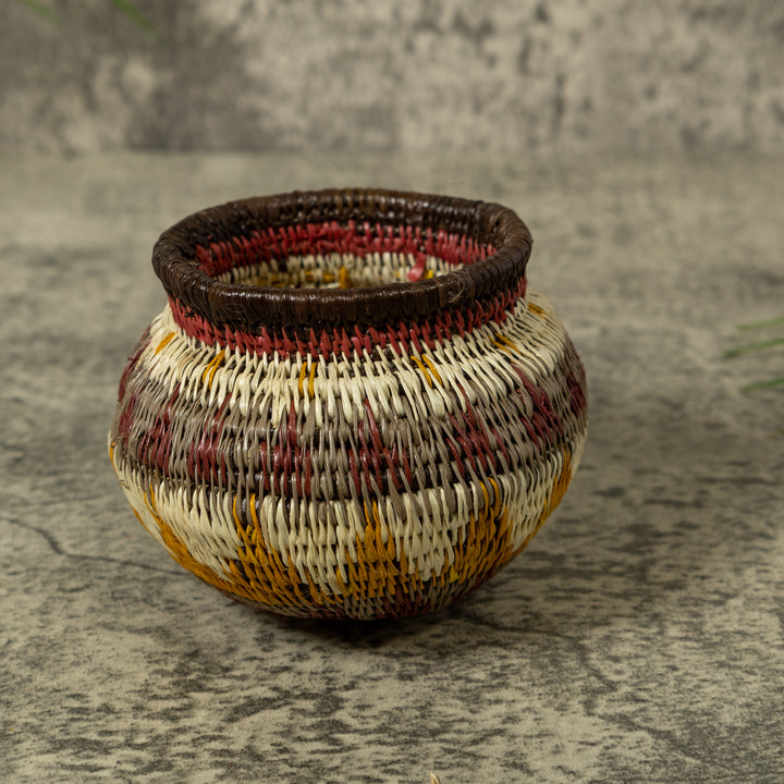 Small Multi-Color Rainforest Basket