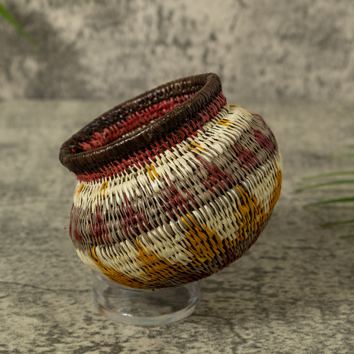 Small Multi-Color Rainforest Basket