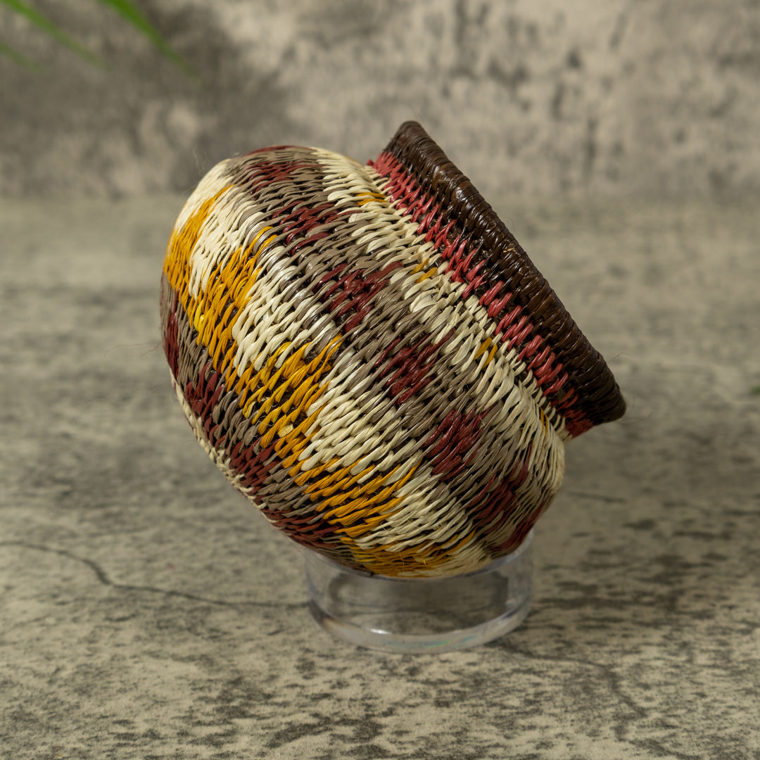 Small Multi-Color Rainforest Basket