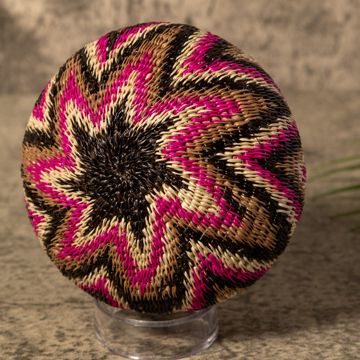 Violet Jungle Star Silhouette Rainforest Basket