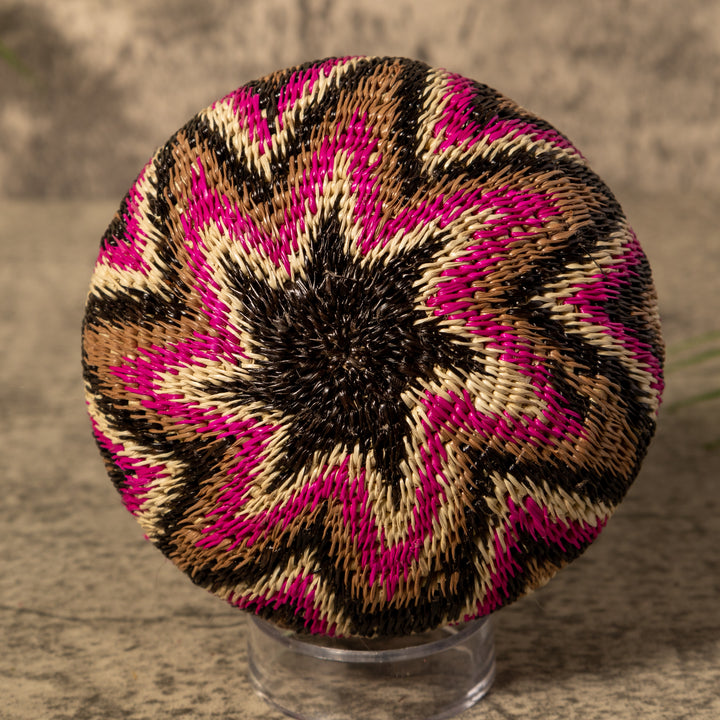 Violet Jungle Star Silhouette Rainforest Basket