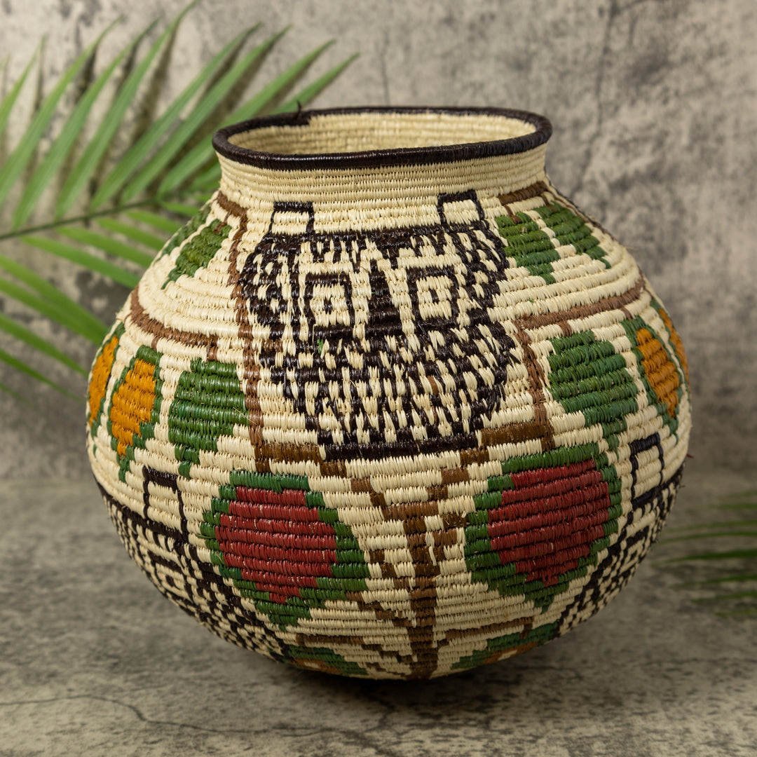 Jungle Cat Rainforest Basket