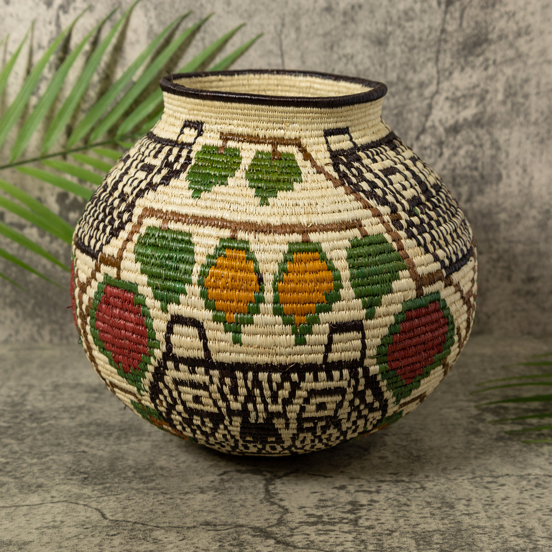 Jungle Cat Rainforest Basket