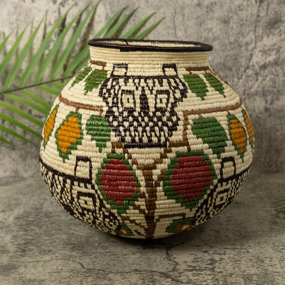 Jungle Cat Rainforest Basket