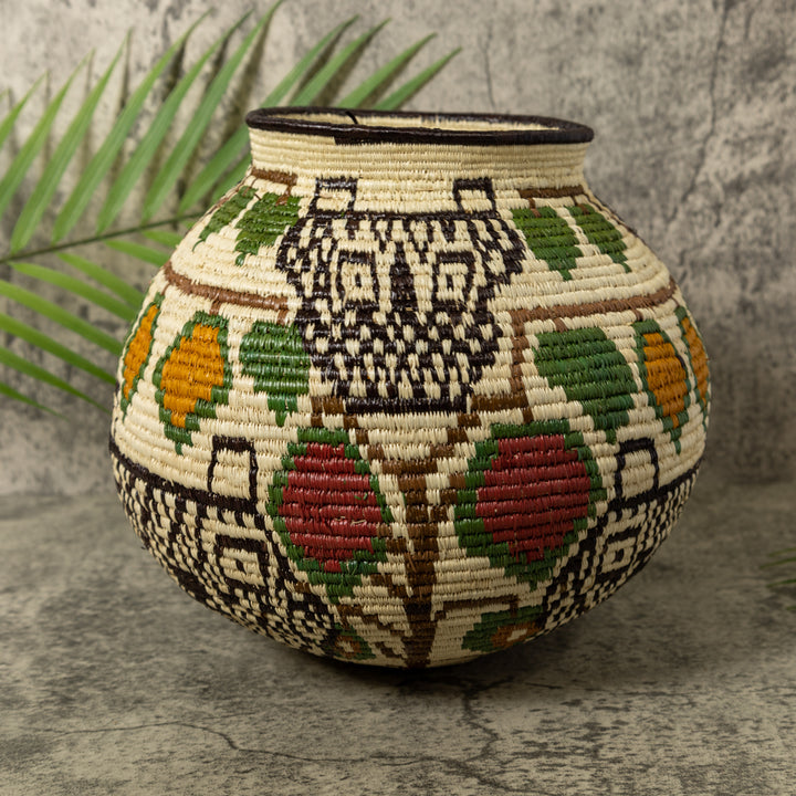 Jungle Cat Rainforest Basket