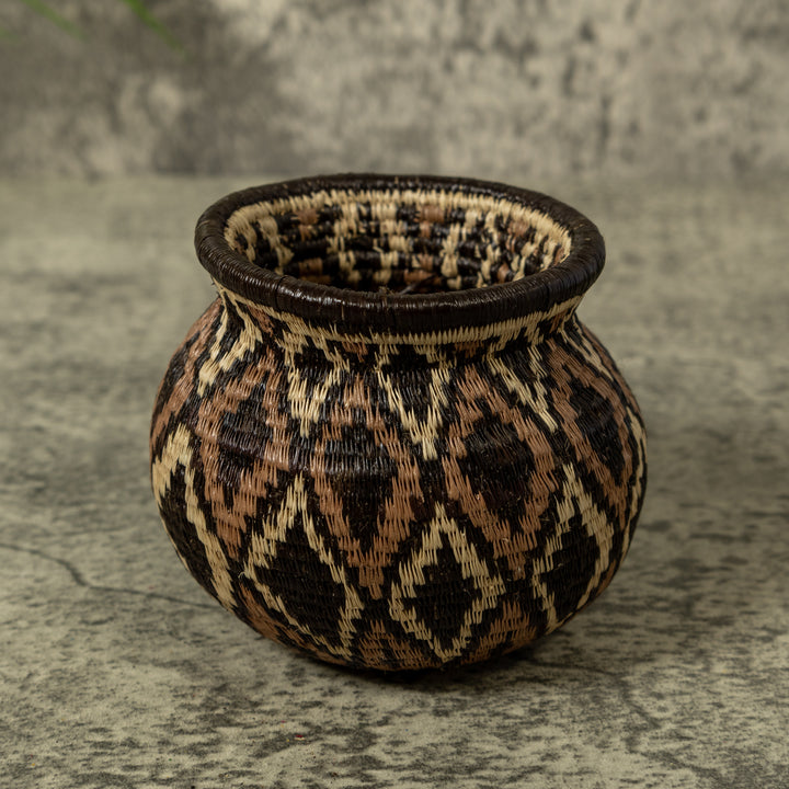 Brown And Black Forest Whisper Rainforest Basket
