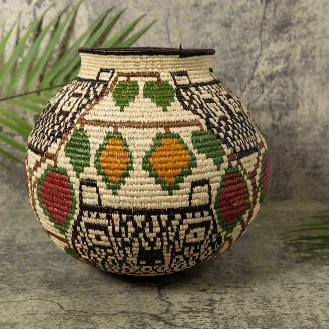 Jungle Cat Rainforest Basket