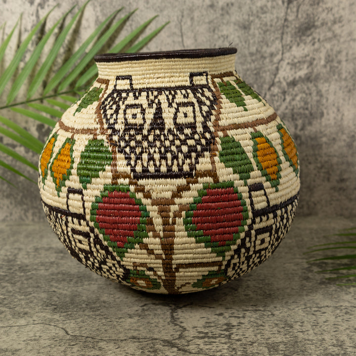 Jungle Cat Rainforest Basket