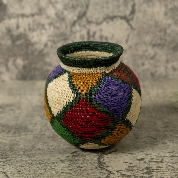 Raibow Diamond Design Rainforest Basket