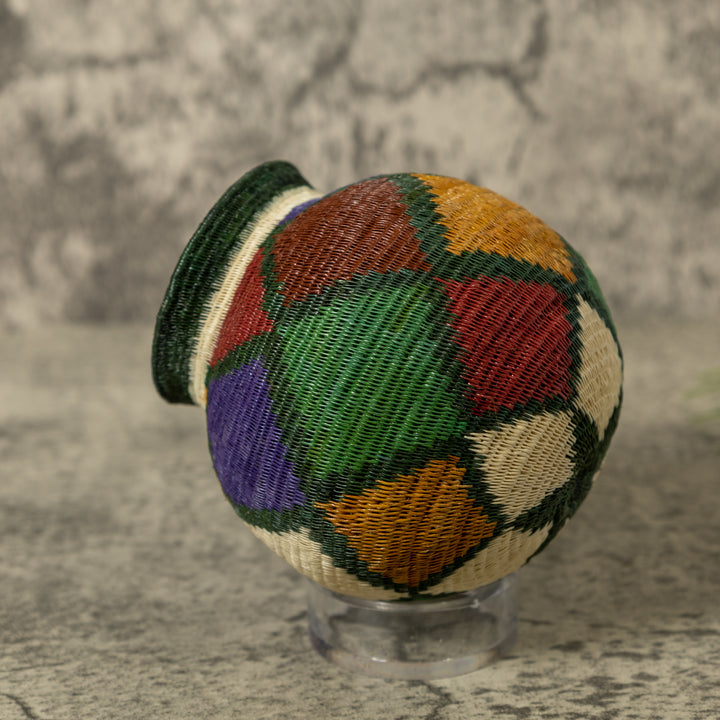 Raibow Diamond Design Rainforest Basket