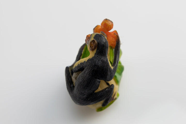 Hand Carved Tagua Nut Monkey