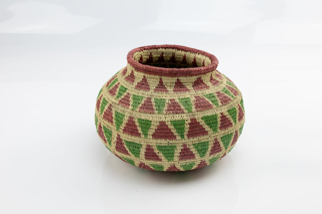 Vintage Hand Woven Basket Made By Wounaan And Emberá Panama Indians. Bowl Basket, Woven Basket, Basket Decor, Woven Storage