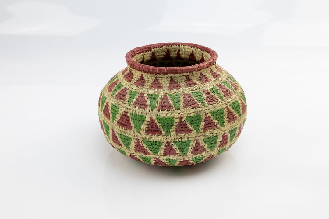 Vintage Hand Woven Basket Made By Wounaan And Emberá Panama Indians. Bowl Basket, Woven Basket, Basket Decor, Woven Storage