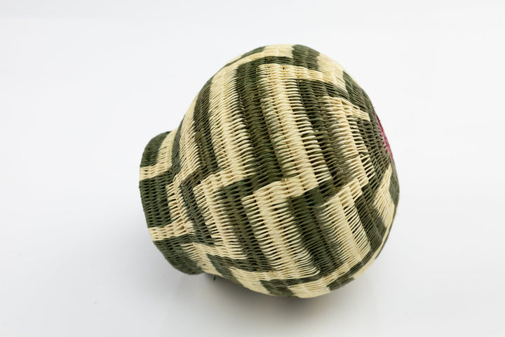 Hand Woven Classic Basket Made By Wounaan And Emberá Panama Indians. Bowl Basket, Woven Basket, Basket Decor, Woven Storage